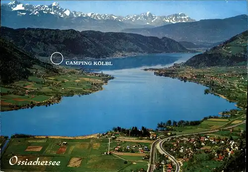 Ossiachersee Panorama mit Alpenblick Kat. Ossiach