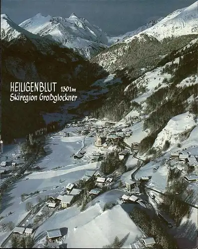 Heiligenblut Kaernten Panorama mit Grossglockner Kat. Heiligenblut