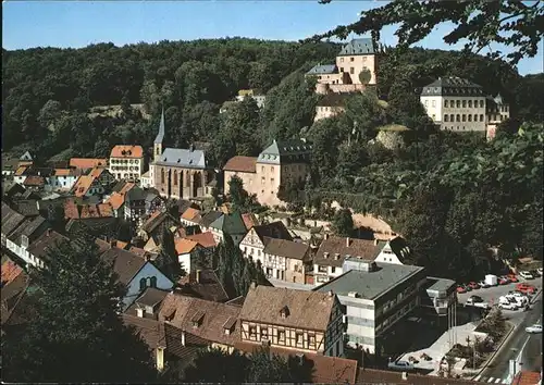 Blankenheim Ahr Ortsblick mit Jugendburg Kat. Blankenheim