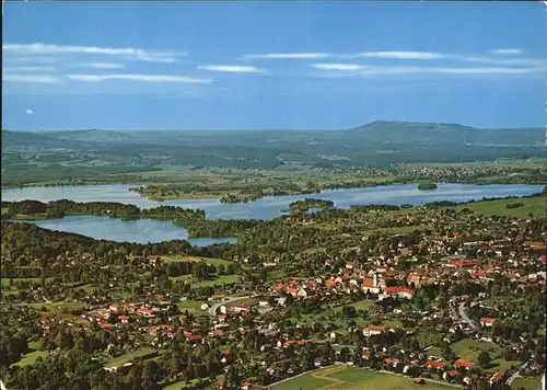 Murnau Staffelsee Fliegeraufnahme Kat. Murnau a.Staffelsee