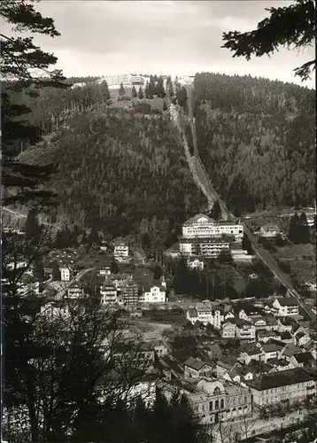 Wildbad Schwarzwald Panorama mit Sommerberg Kat. Bad Wildbad