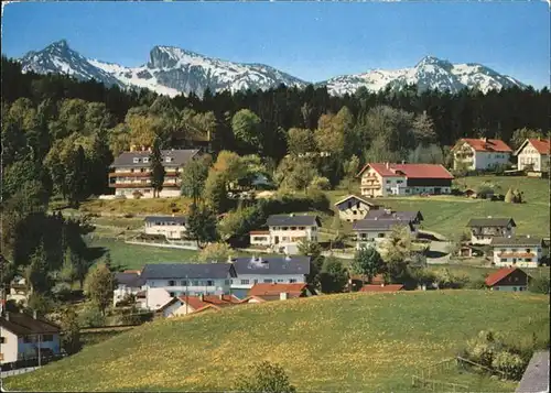 Bad Kohlgrub Panorama mit Ammergauer Alpen Kat. Bad Kohlgrub