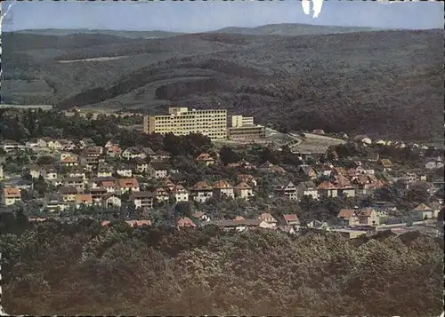 Bad Hersfeld Panorama mit Kreiskrankenhaus Kat. Bad Hersfeld