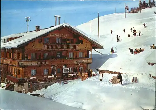 Zell Ziller Tirol Alpengasthof Enzianhof Kat. Zell am Ziller