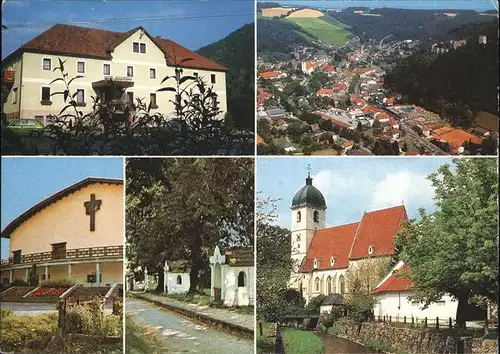 Kirchschlag Hotel Pension Grandits Kirchen Teilansichten Kat. Kirchschlag