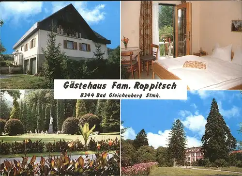 Bad Gleichenberg Gaestehaus Roppitsch Kat. Bad Gleichenberg