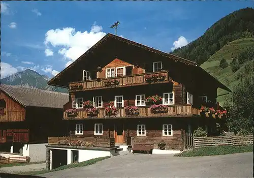 Kals Grossglockner Gaestehaus Oberlohr Kat. Kals am Grossglockner