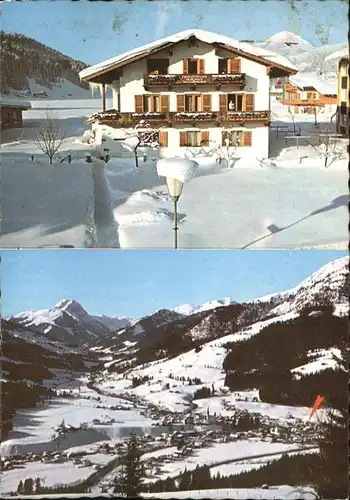 Kirchberg Tirol Pension Bergblick Panorama Kat. Kirchberg in Tirol