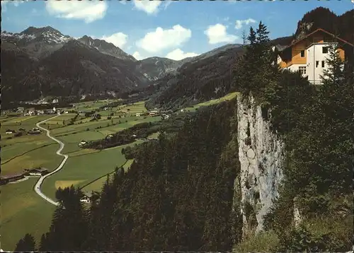 Pinzgau Panorama mit Gasthof Falkenstein Kat. Tacherting