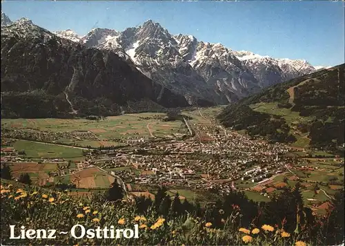 Lienz Tirol Panorama mit Spitzkofel Kat. Lienz