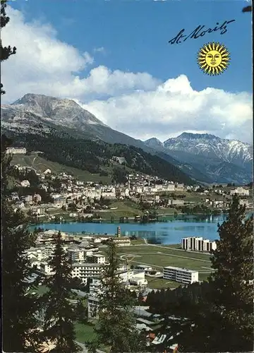 St Moritz GR Panorama  Kat. St Moritz