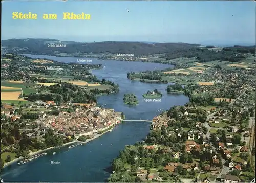 Stein Rhein Fliegeraufnahme Kat. Stein Rhein