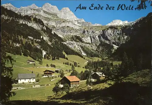 Engelberg OW Panorama mit Alpenblick Kat. Engelberg