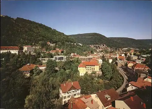 Wildbad Schwarzwald Panorama   Kat. Bad Wildbad