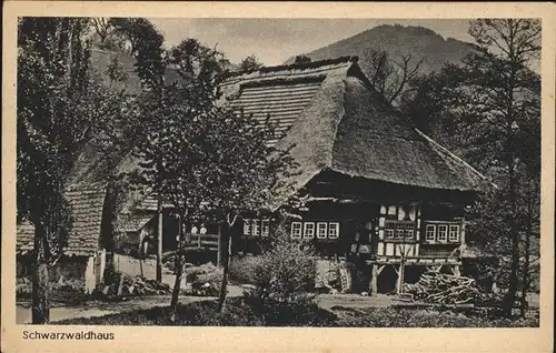 Schwarzwaldhaeuser Verlag Schaefer Reutlingen Nr. 1520 Kat. Gebaeude und Architektur