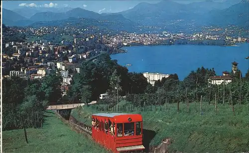 Zahnradbahn Lugano S. Salvatore funicolare Kat. Bergbahn