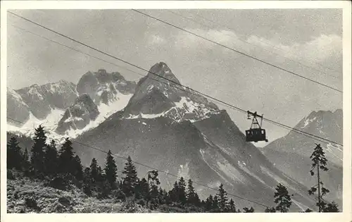 Seilbahn Tiroler Zugspitzbahn Mieminger Berge / Bahnen /