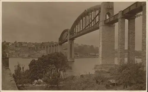 Bruecken Bauwerke Saltash Bridge Judges Kat. Bruecken