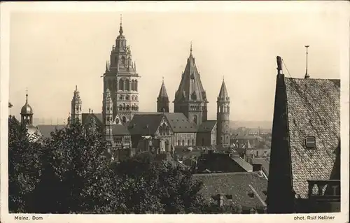 Foto Kellner Rolf Nr. 6500 Mainz Dom  Kat. Fotografie