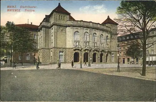 Theatergebaeude Mainz Stadttheater Kat. Gebaeude