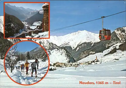 Seilbahn Skifahren Nauders Tirol / Bahnen /