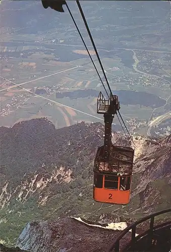 Seilbahn Untersberg Salzburg  / Bahnen /