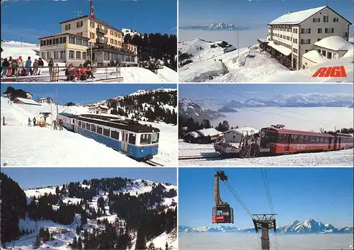 Zahnradbahn Seilbahn Rigi  Kat. Bergbahn