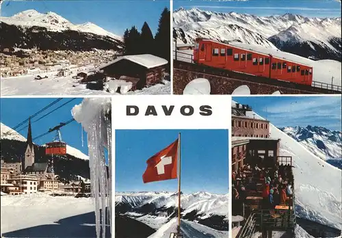 Zahnradbahn Seilbahn Davos  Kat. Bergbahn