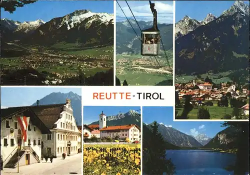 Seilbahn Reutte-Tirol oesterreich  / Bahnen /