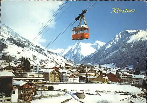 Seilbahn Klosters Silvrettagruppe / Bahnen /