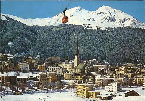 Seilbahn Davos Schatzalp Schiahoerner / Bahnen /