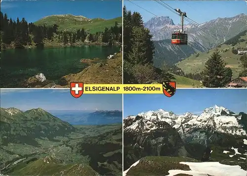 Seilbahn Elsigenalp Frutigen Elsighorn / Bahnen /