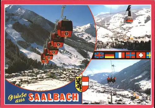 Seilbahn Sessellift Saalbach  / Bahnen /