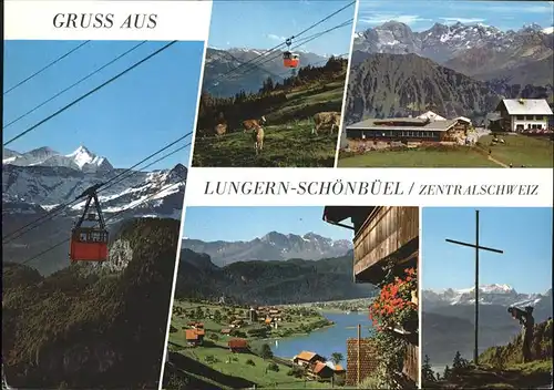 Seilbahn Lungern-Schoenbueel / Bahnen /