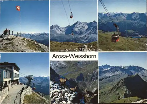 Seilbahn Arosa-Weisshorn / Bahnen /