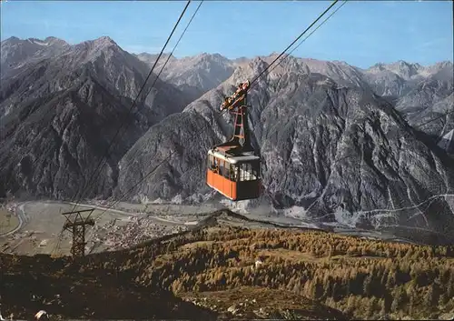 Seilbahn Venet Zams Tirol / Bahnen /