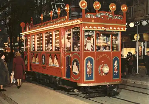 Strassenbahn Zuerich Bahnhofstrasse Maerlitram Kat. Strassenbahn