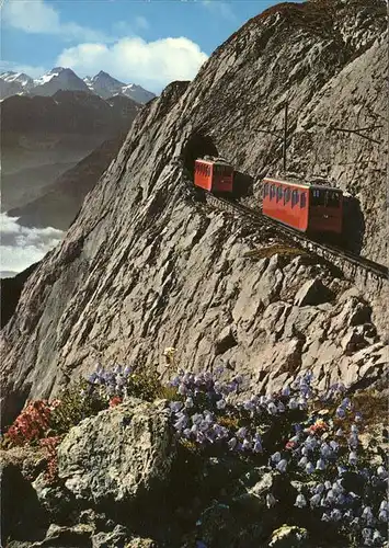 Zahnradbahn Alpnachstad Pilatus Kulm  Kat. Bergbahn