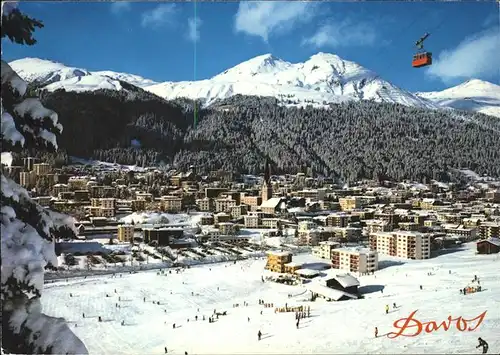 Seilbahn Davos-Platz  Schatzalp Strela Schiahorn / Bahnen /