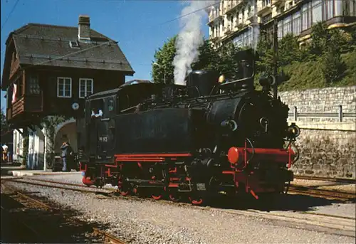 Lokomotive Blonay Chamby Montreux Vevey  Kat. Eisenbahn