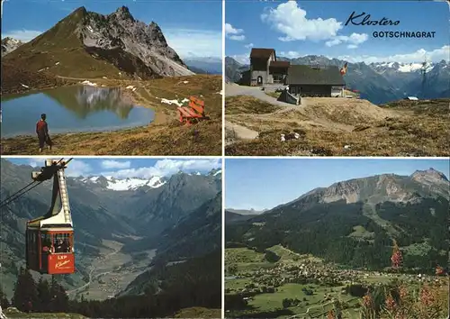 Seilbahn Klosters-Gotschnagrat Silvrettagruppe Casanna / Bahnen /