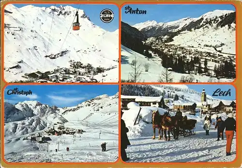 Seilbahn Arlberg St. Anton St. Christoph Lech / Bahnen /