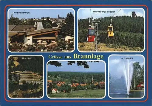 Seilbahn Braunlage Oberharz Maritim  / Bahnen /