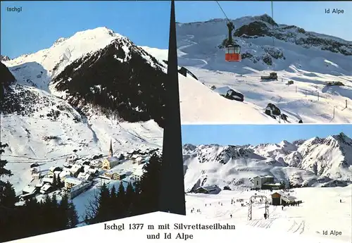 Seilbahn Silvretta Ischgl Id Alpe / Bahnen /