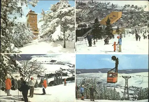 Skifahren Seilbahn Fichtelberg Sprungschanze Kat. Sport