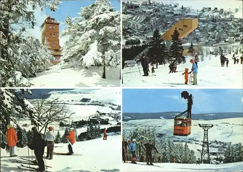 Seilbahn Sprungschanze Wetterwarte Oberwiesenthal  / Bahnen /