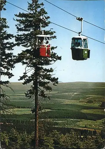 Seilbahn Wurmberg Braunlage Oberharz  / Bahnen /