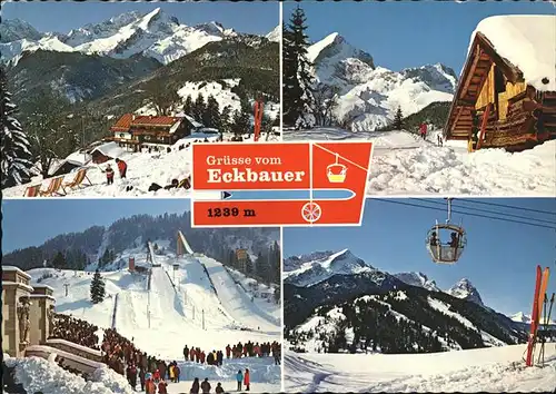 Seilbahn Eckbauer Olympia-Skistadion  / Bahnen /