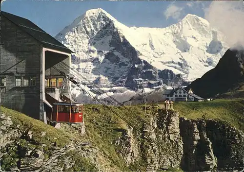 Seilbahn Wengen Eiger Moench  / Bahnen /