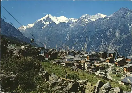 Seilbahn Graechen Wallis Weisshorn Bishorn / Bahnen /